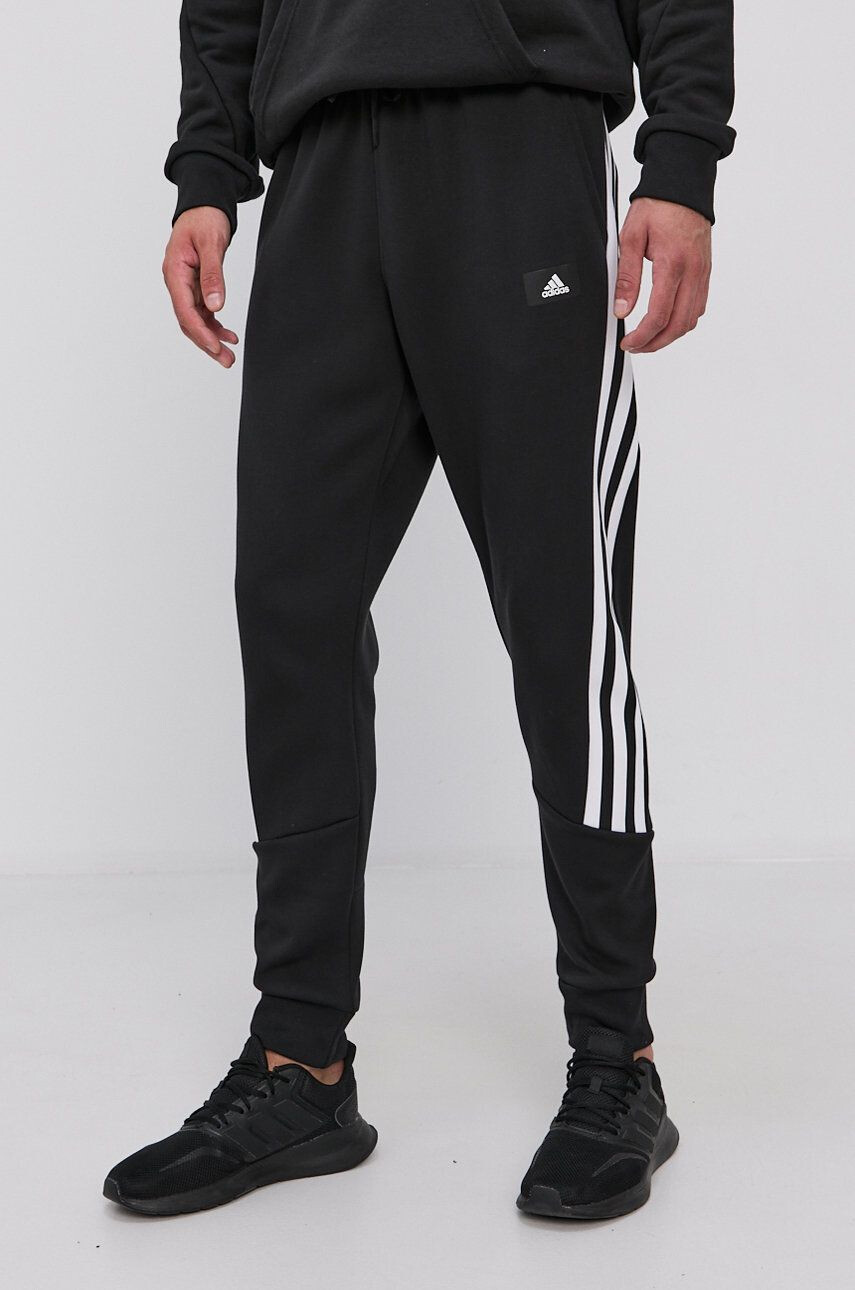 adidas Performance Sportovní kalhoty HB5449 pánské černá barva hladké - Pepit.cz