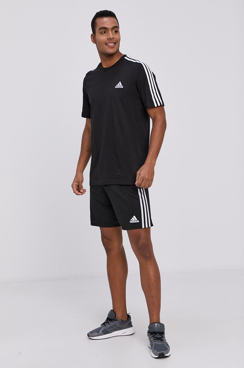 adidas Performance Kraťasy GN2157 pánské černá barva - Pepit.cz