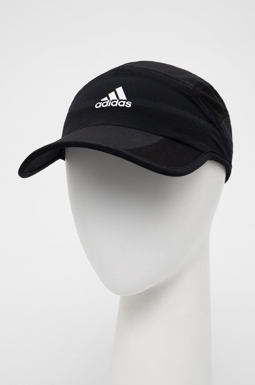 adidas Performance Kšiltovka Supernova černá barva s potiskem - Pepit.cz