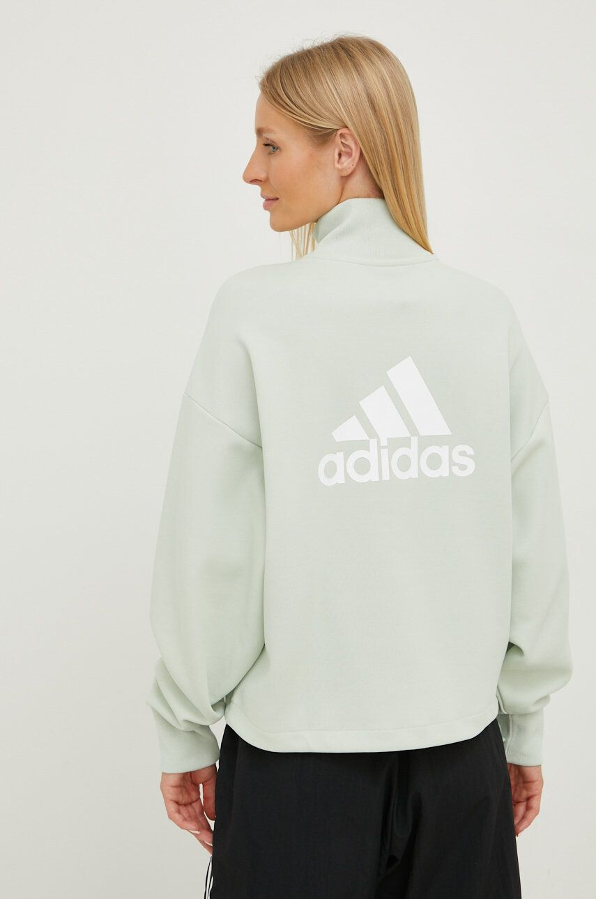 adidas Performance Mikina dámská růžová barva hladká - Pepit.cz