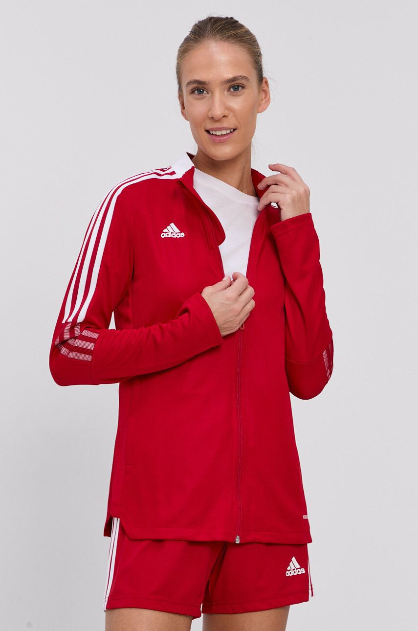 adidas Performance Mikina pánská béžová barva hladká - Pepit.cz