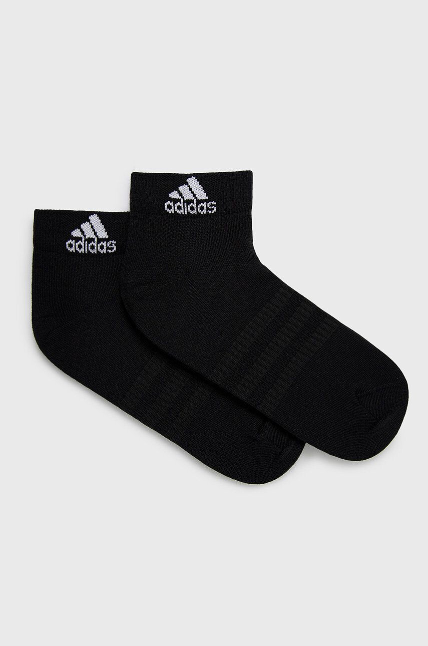 adidas Performance Ponožky 3-pack černá barva - Pepit.cz