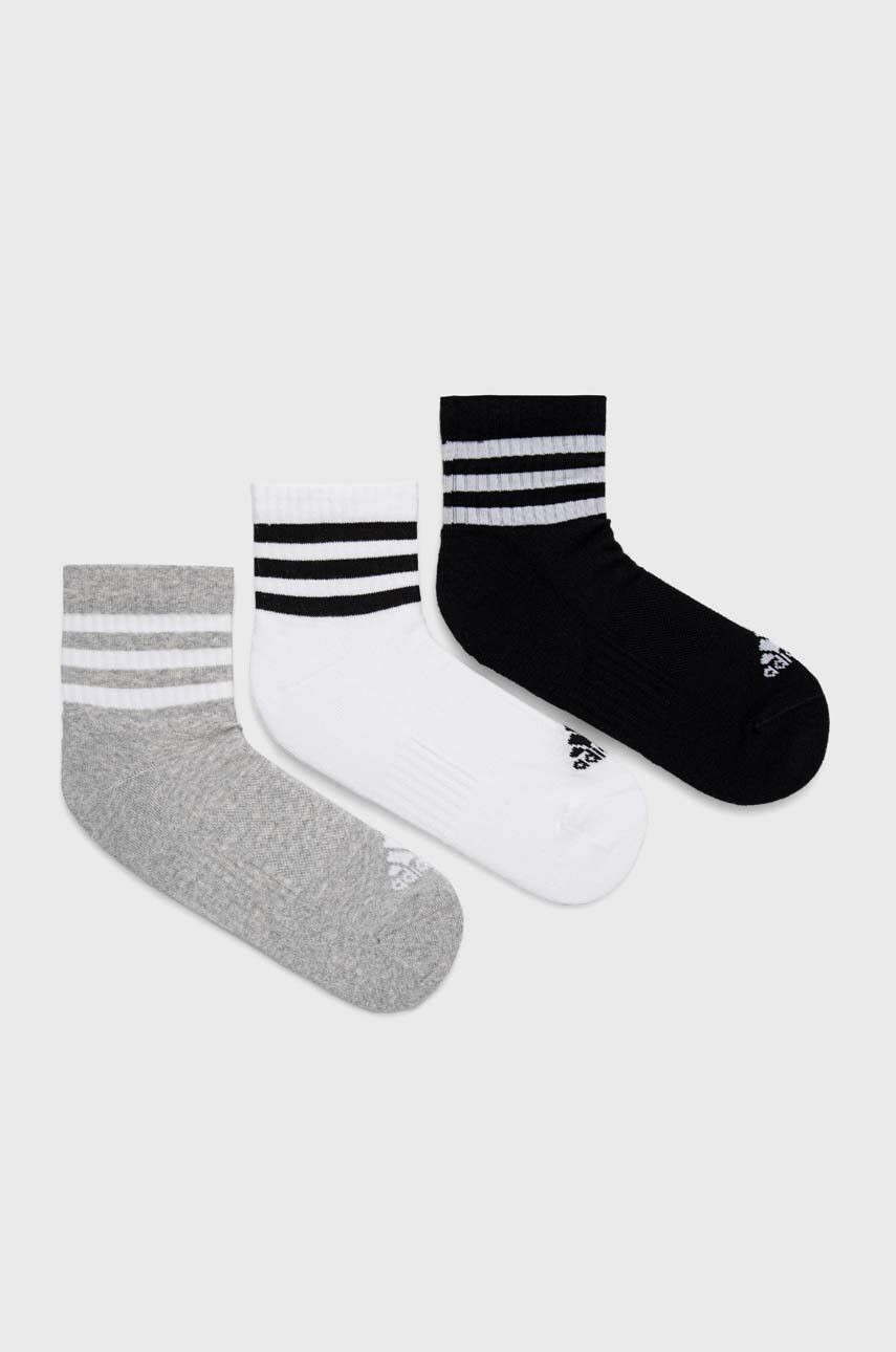 adidas Performance Ponožky 3-pack černá barva - Pepit.cz