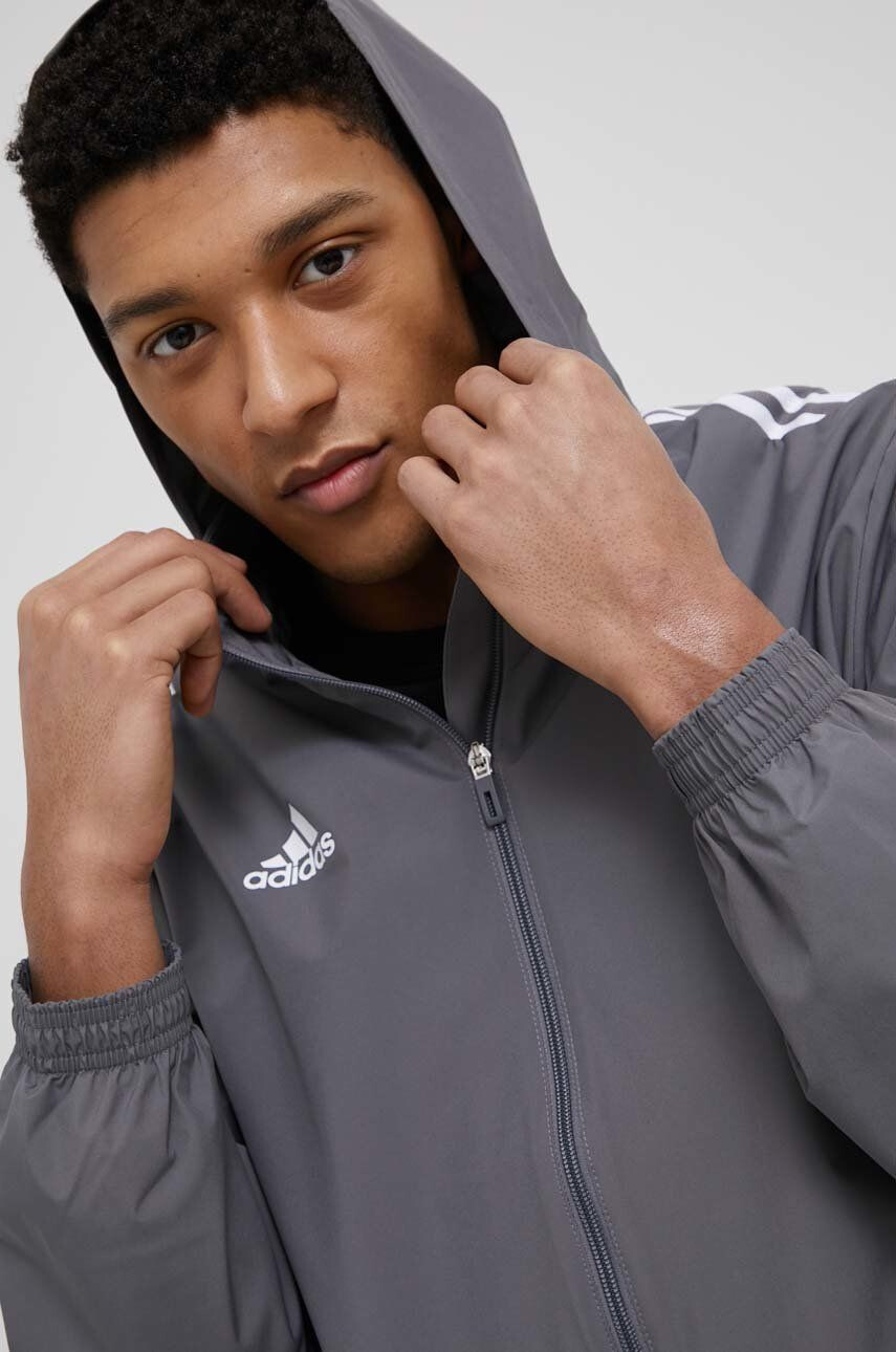 adidas Performance Sportovní bunda šedá barva - Pepit.cz