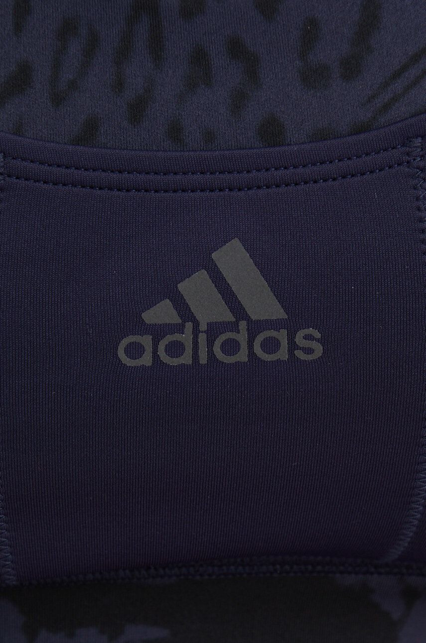 adidas Performance Sportovní podprsenka tmavomodrá barva - Pepit.cz