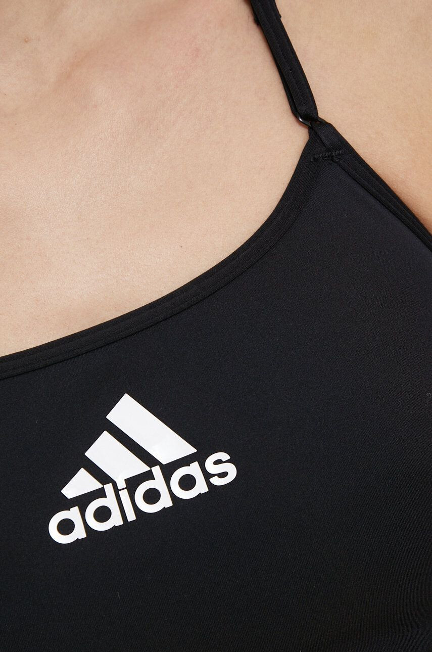 adidas Performance Sportovní podprsenka HE9067 černá barva hladký - Pepit.cz