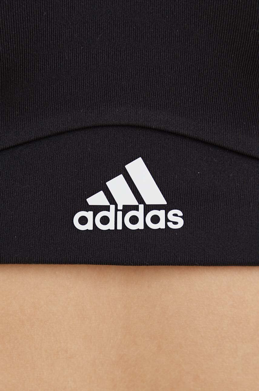 adidas Performance Sportovní podprsenka černá barva - Pepit.cz