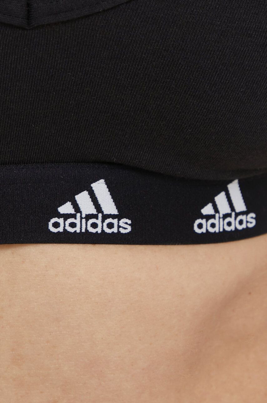 adidas Performance Sportovní podprsenka HA0067 černá barva vzorovaný - Pepit.cz