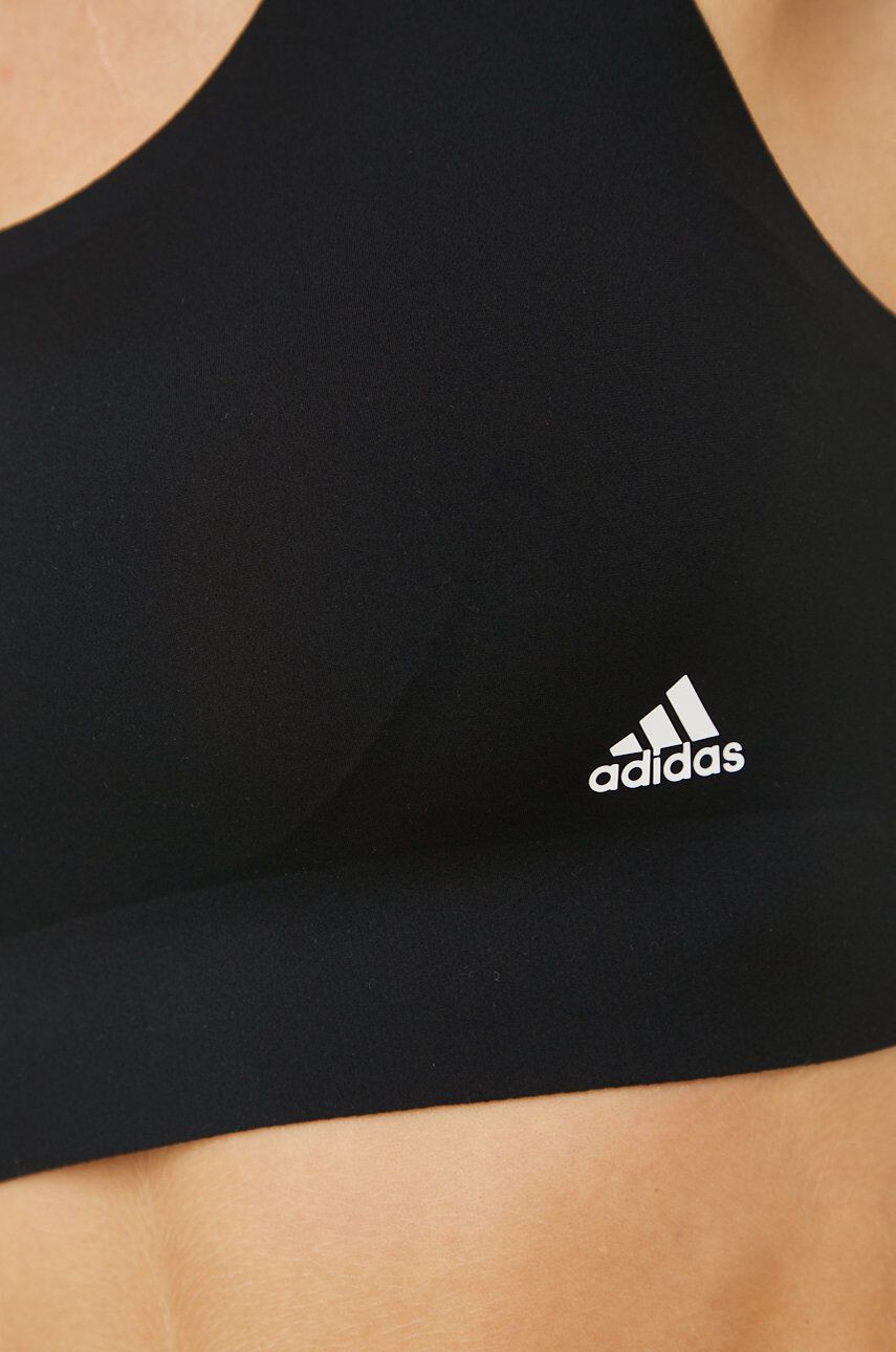 adidas Performance Sportovní podprsenka Purelounge černá barva - Pepit.cz