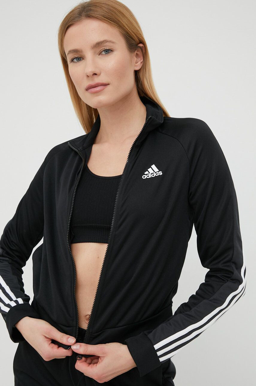 adidas Performance Sportovní tepláková souprava Teamsport H67027 černá barva - Pepit.cz