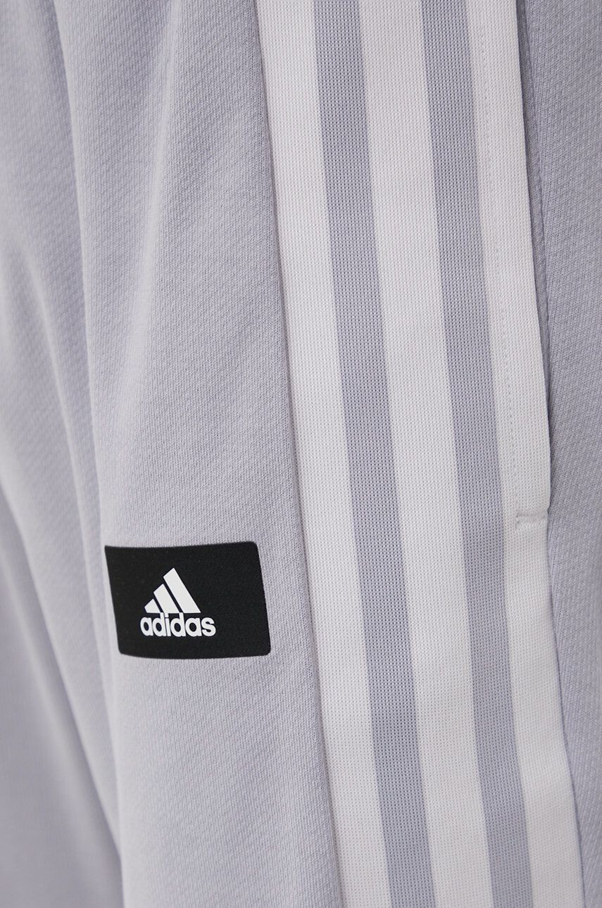 adidas Performance Tepláky pánské černá barva hladké - Pepit.cz