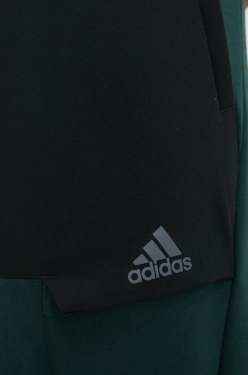 adidas Performance Tepláky X-City pánské zelená barva s potiskem - Pepit.cz