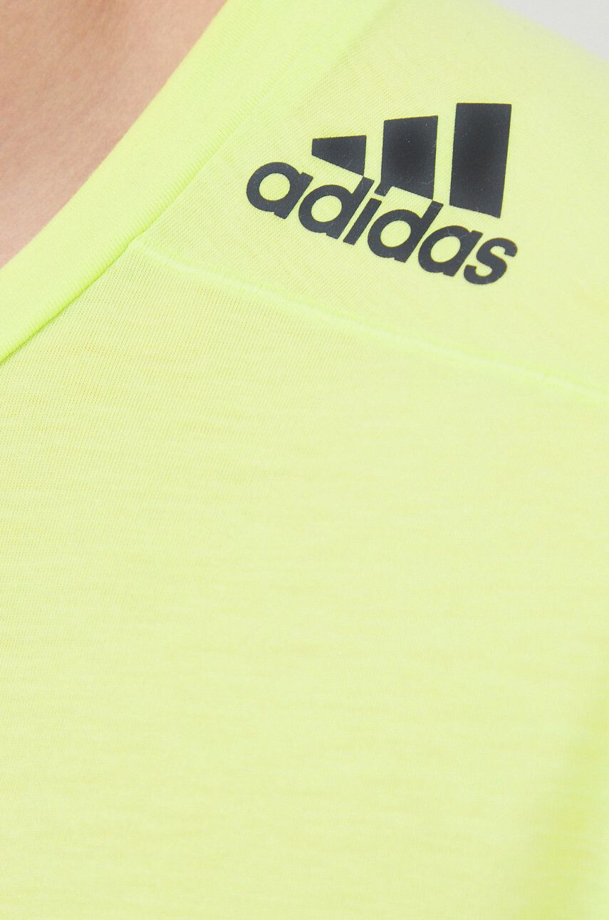 adidas Performance Tréninkové tričko Designed For Training zelená barva - Pepit.cz