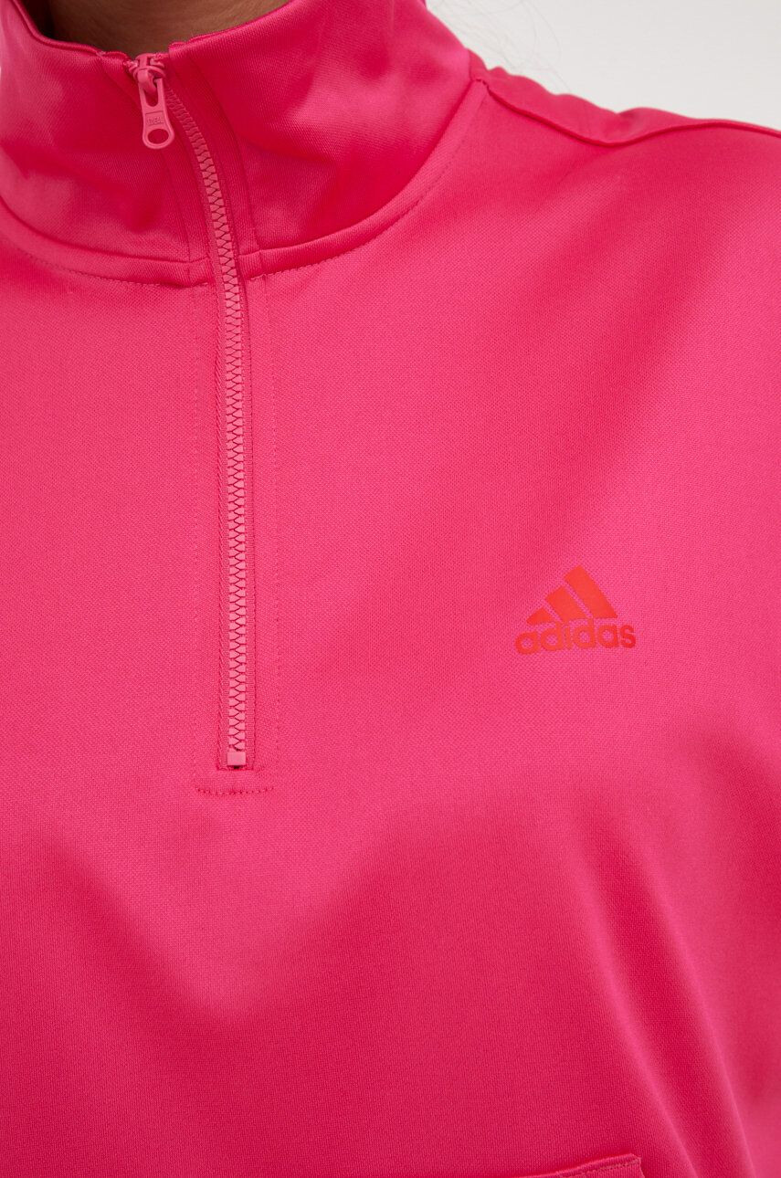 adidas Performance Tréninková mikina růžová barva - Pepit.cz