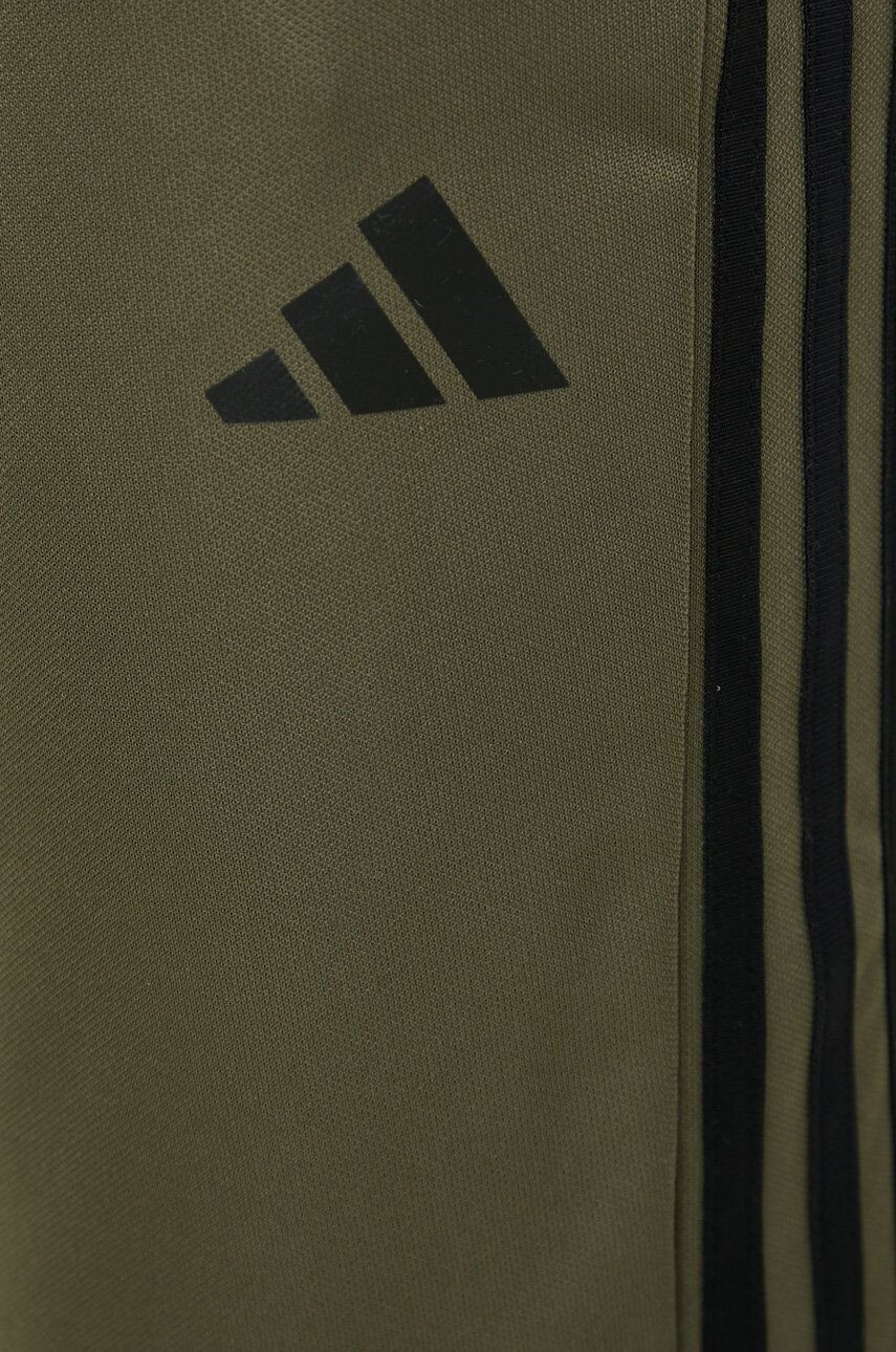 adidas Performance Tréninkové kalhoty Train Essentials pánské zelená barva s aplikací - Pepit.cz