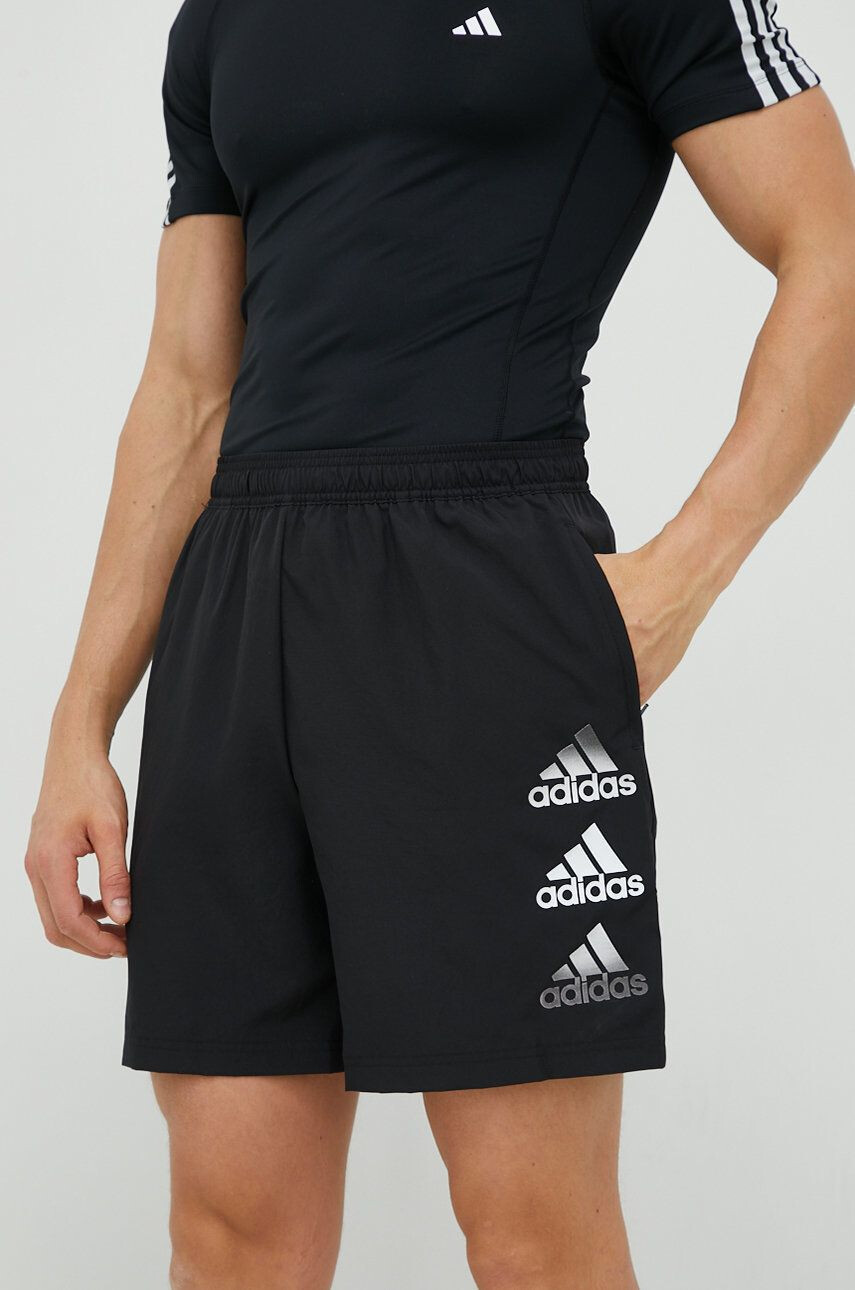 adidas Performance Tréninkové šortky Designed To Move pánské černá barva - Pepit.cz