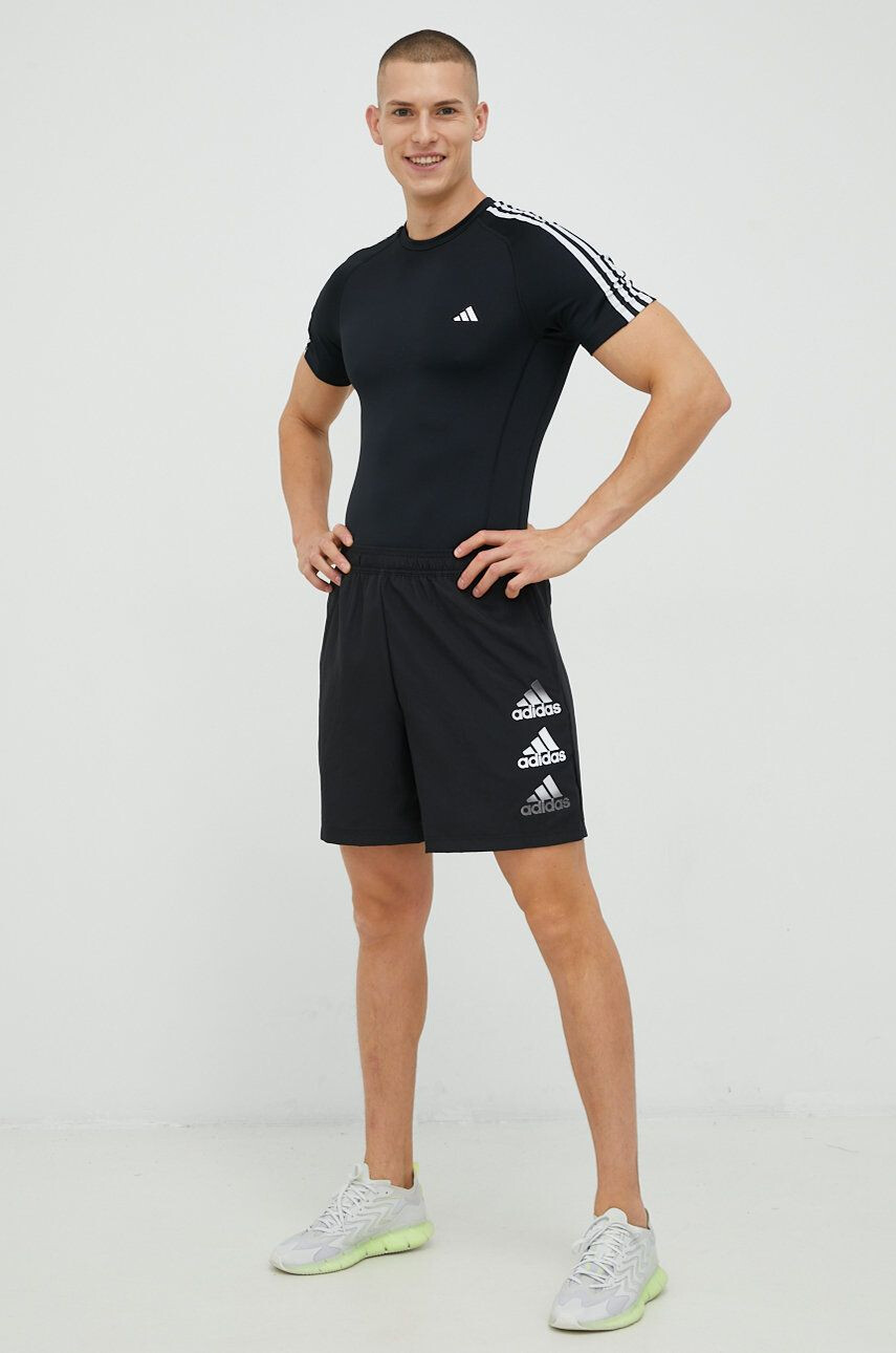 adidas Performance Tréninkové šortky Designed To Move pánské černá barva - Pepit.cz