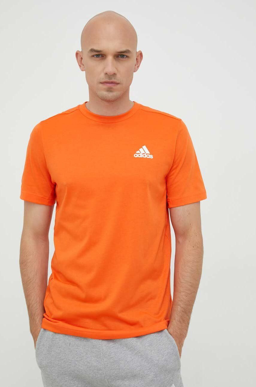 adidas Performance Tréninkové tričko Designed To Move oranžová barva - Pepit.cz