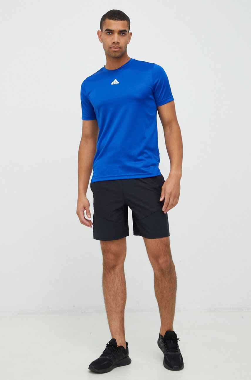 adidas Performance Tréninkové tričko Hiit 3-stripes - Pepit.cz