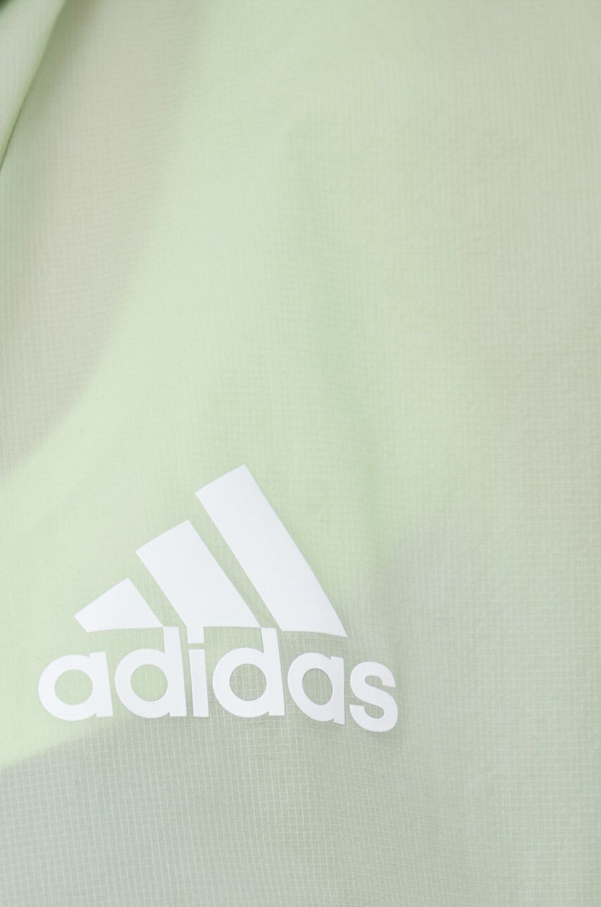 adidas Performance Větrovka Back to Sport fialová barva přechodná oversize - Pepit.cz