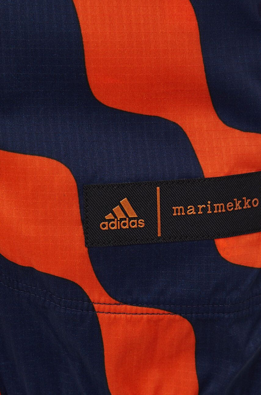 adidas Performance Větrovka Marimekko červená barva přechodná - Pepit.cz