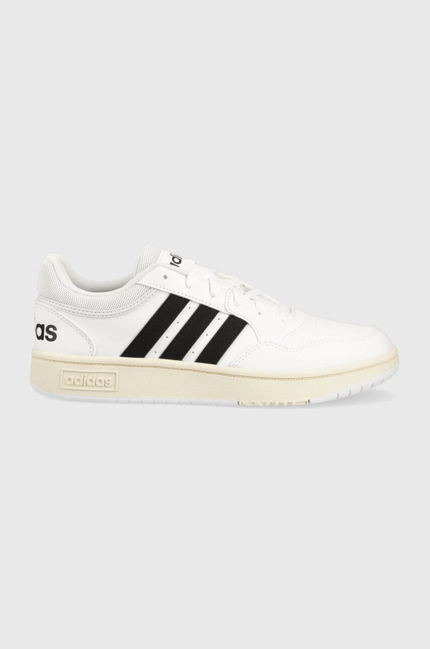 adidas Sneakers boty HOOPS bílá barva - Pepit.cz