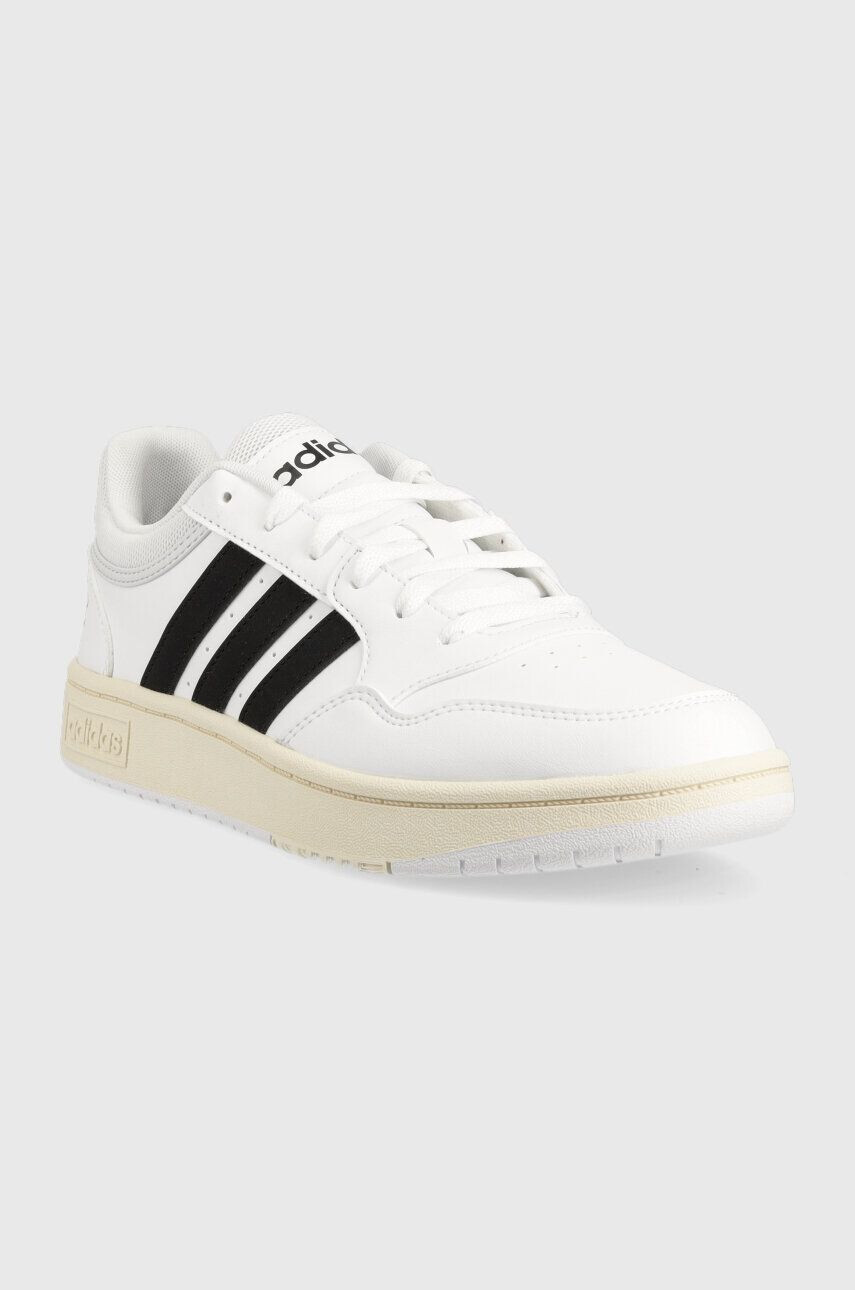 adidas Sneakers boty HOOPS bílá barva - Pepit.cz