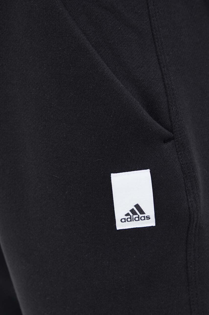 adidas Tepláky černá barva hladké - Pepit.cz