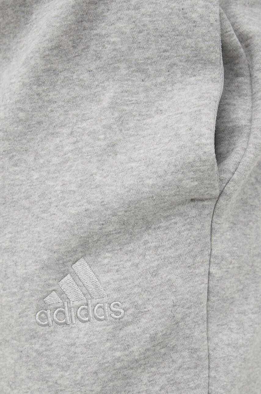 adidas Tepláky pánské šedá barva melanžové - Pepit.cz