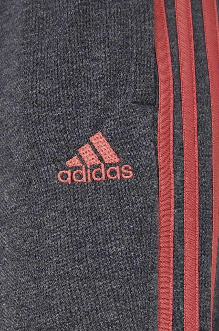 adidas Tepláky dámské šedá barva hladké - Pepit.cz