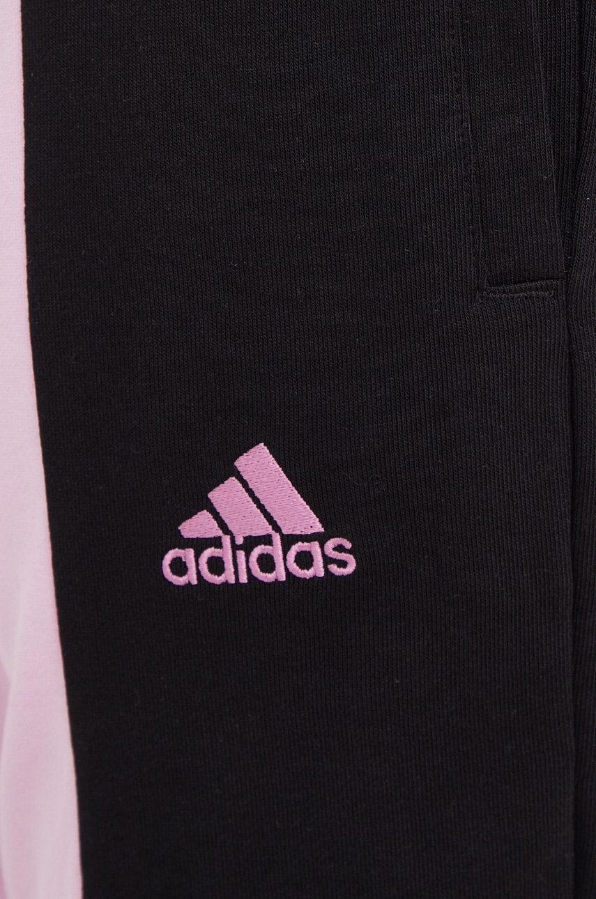 adidas Tepláky dámské růžová barva vzorované - Pepit.cz