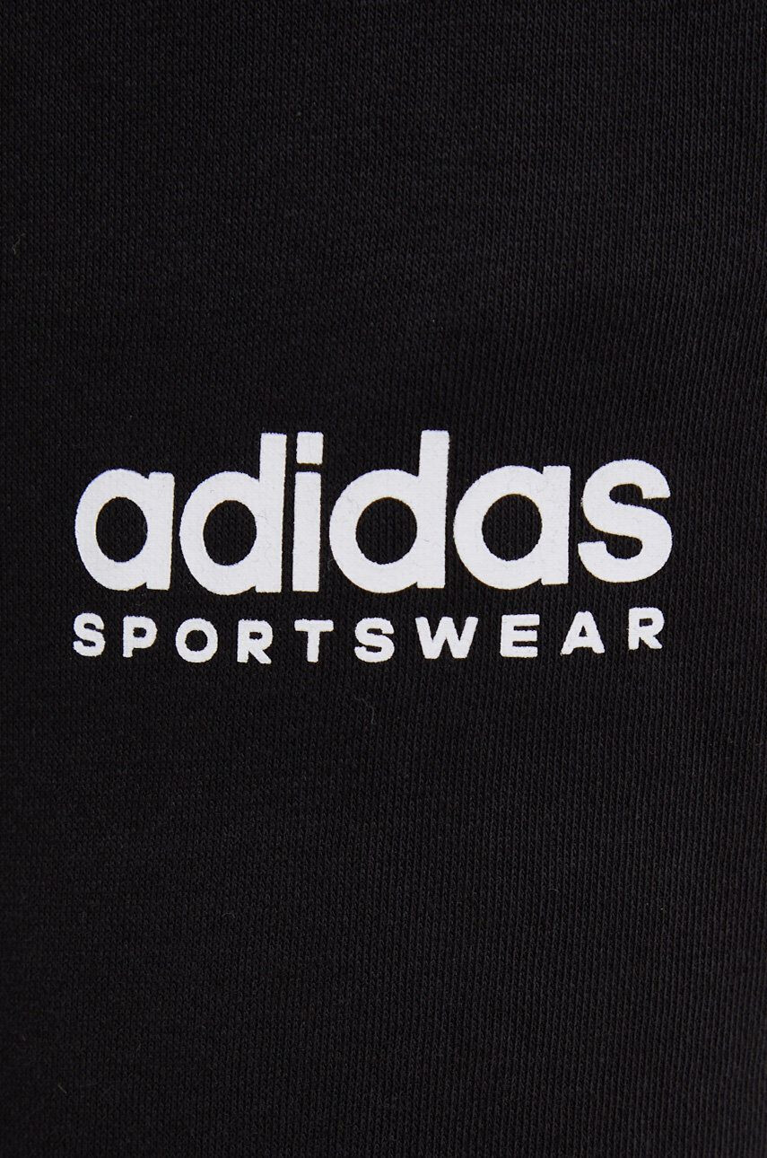 adidas Tepláky dámské černá barva s potiskem - Pepit.cz