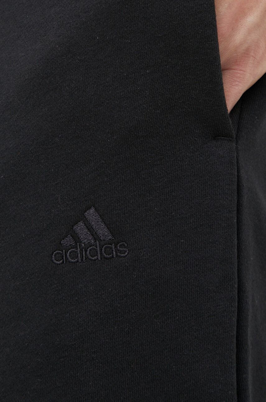 adidas Tepláky pánské černá barva hladké - Pepit.cz