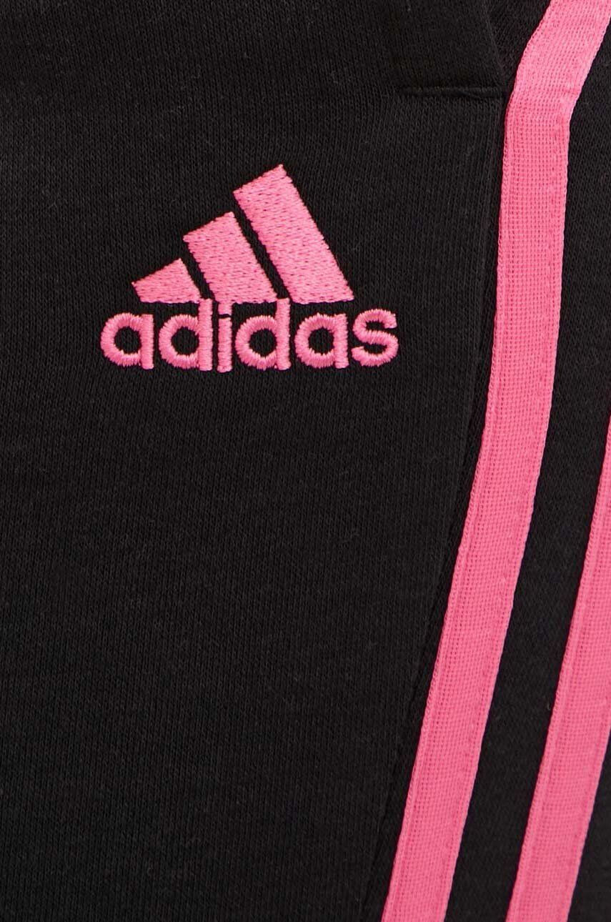 adidas Tepláky Dámské černá barva hladké - Pepit.cz