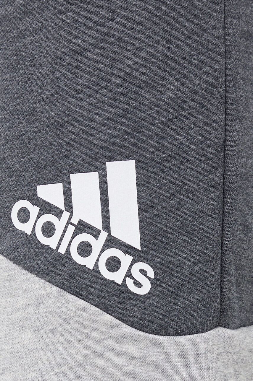 adidas Tepláky černá barva vzorované - Pepit.cz