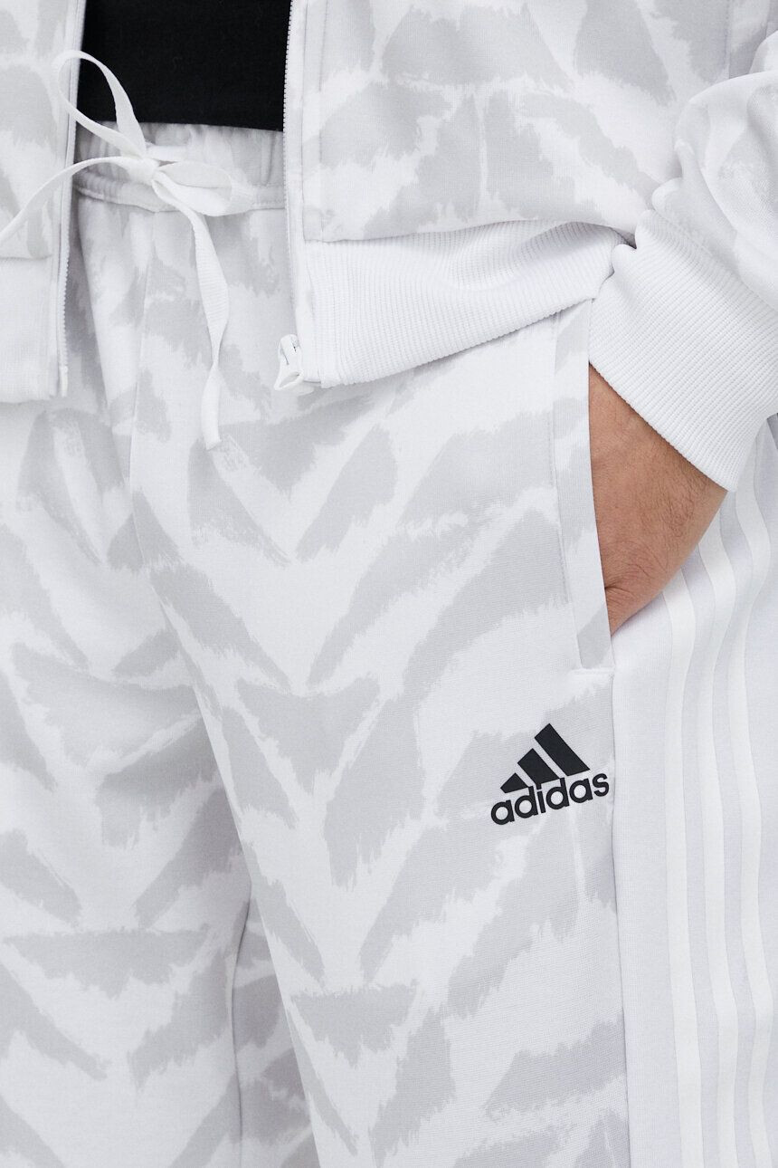 adidas Tepláky šedá barva s potiskem - Pepit.cz