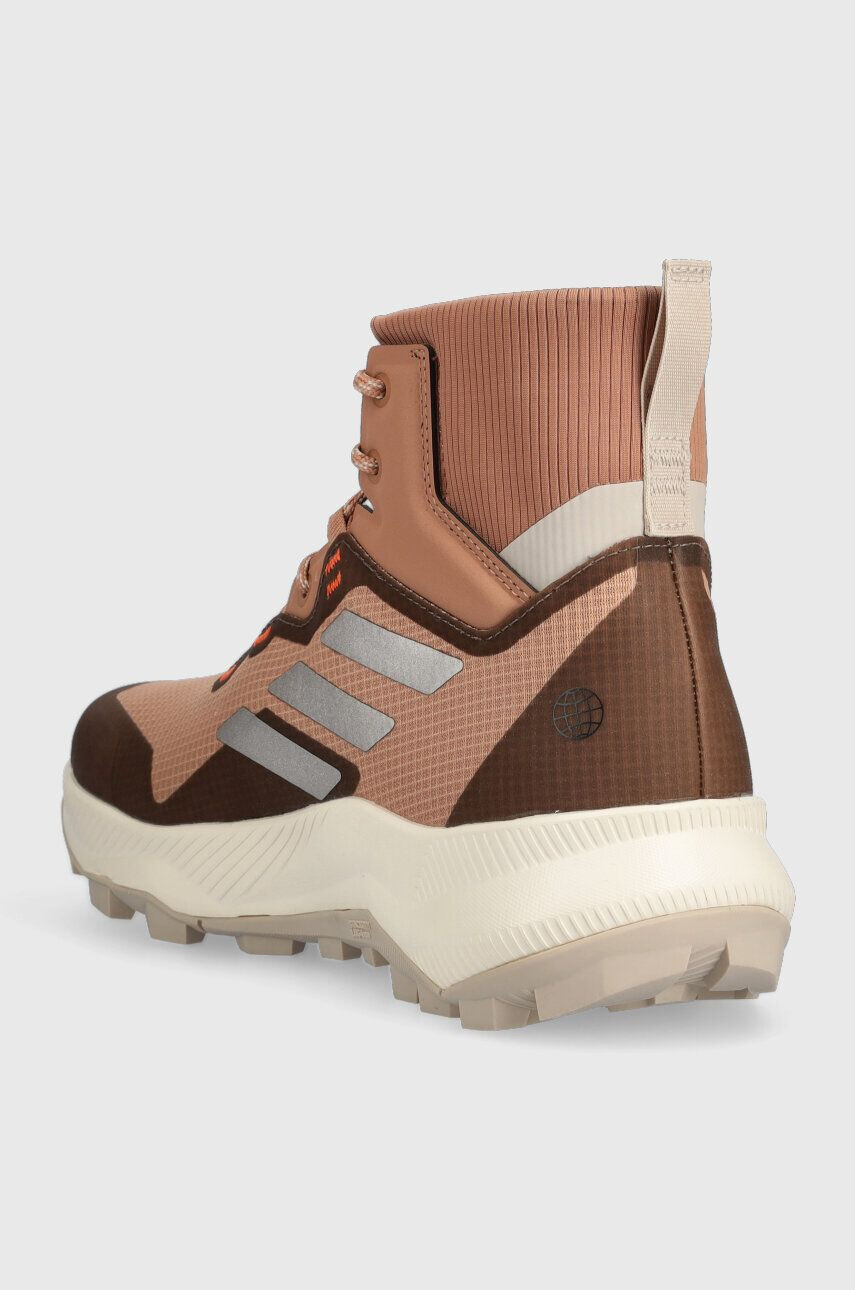 adidas TERREX Boty Hiker Rain.RDY Mid dámské hnědá barva lehce zateplené - Pepit.cz