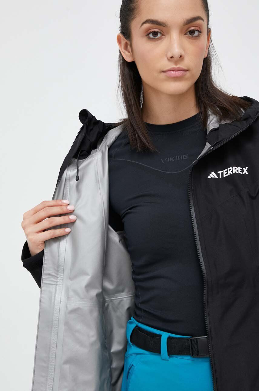 adidas TERREX Nepromokavá bunda Xperior GTX Paclite dámská černá barva gore-tex - Pepit.cz