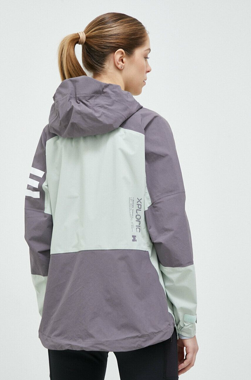 adidas TERREX Outdoorová bunda Xploric zelená barva - Pepit.cz