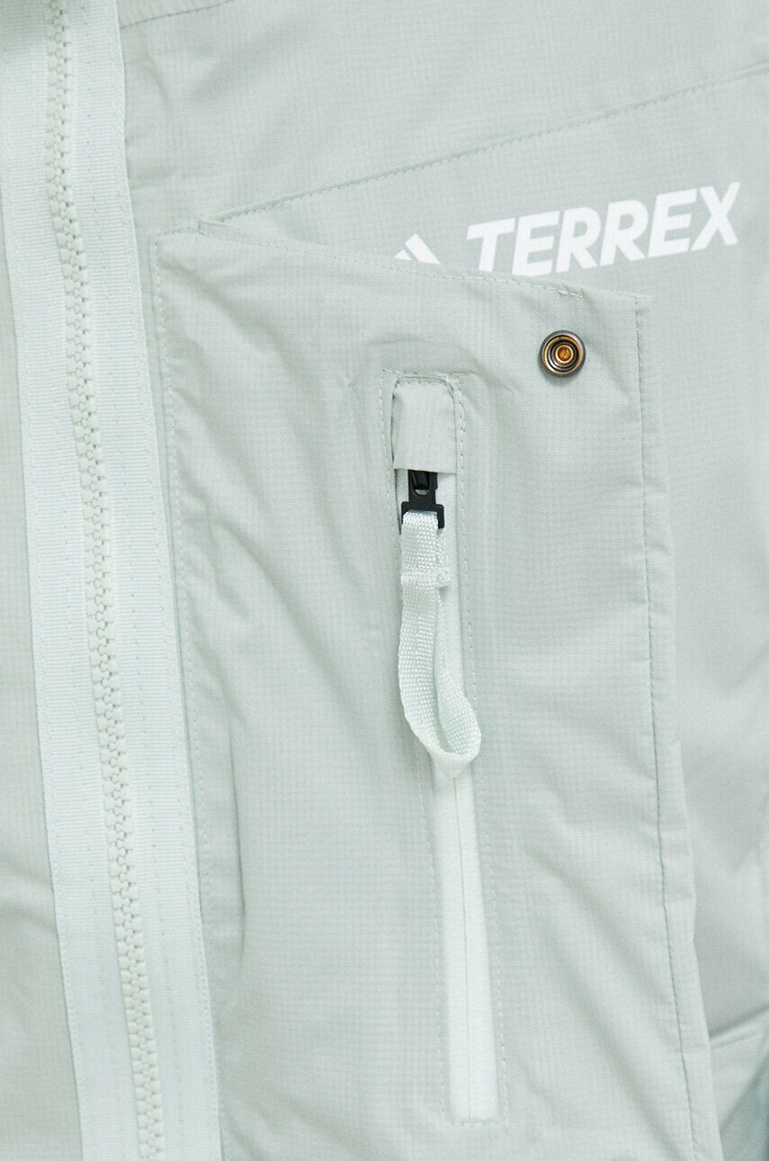 adidas TERREX Outdoorová bunda Xploric zelená barva - Pepit.cz