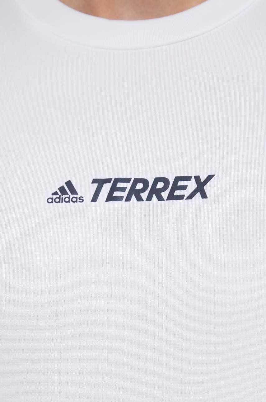 adidas TERREX Sportovní tričko Multi H53383 bílá barva s potiskem - Pepit.cz