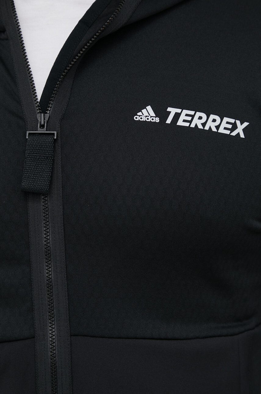 adidas TERREX Sportovní mikina Tech černá barva - Pepit.cz