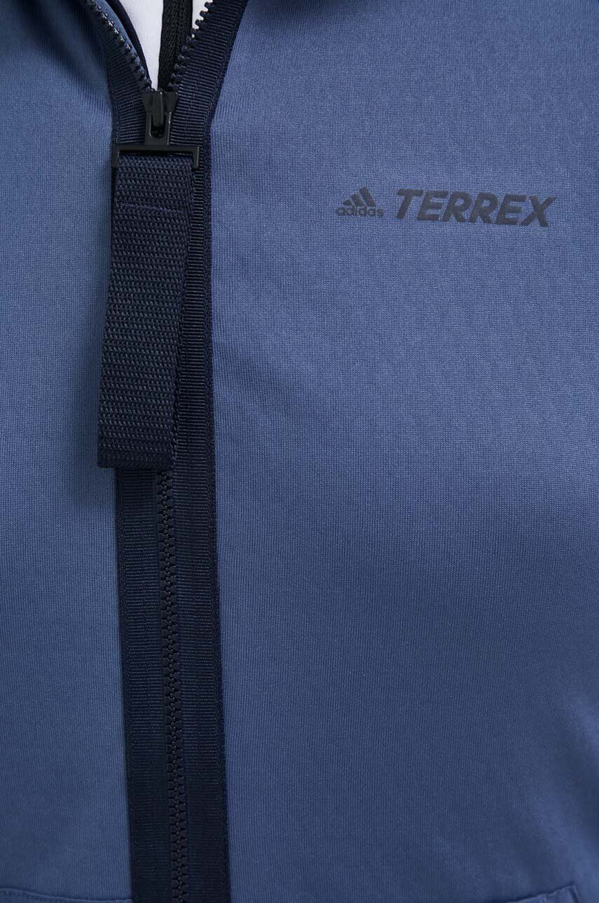 adidas TERREX Sportovní mikina Tech Flooce s kapucí - Pepit.cz