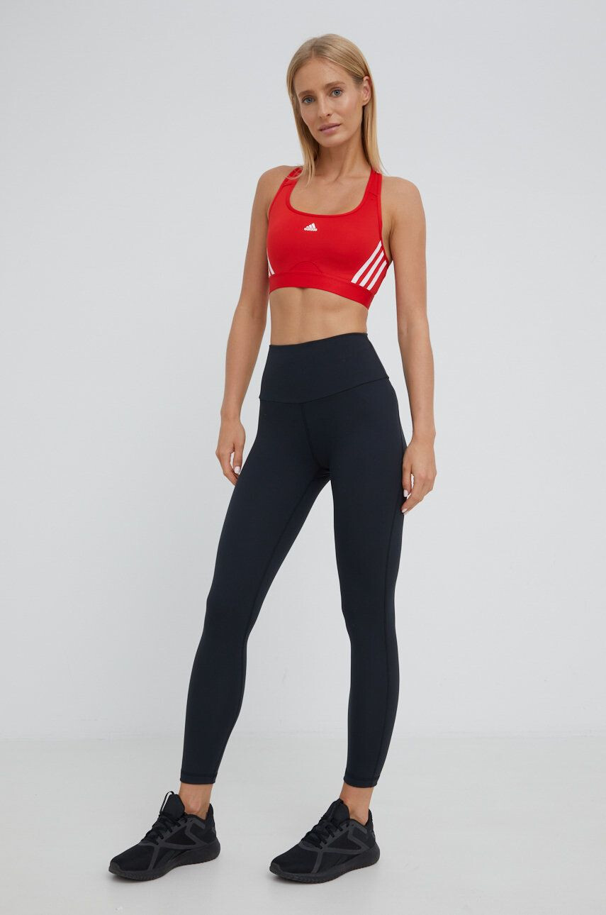 adidas Tréninkové legíny Yoga Essentials HD6803 dámské černá barva hladké - Pepit.cz