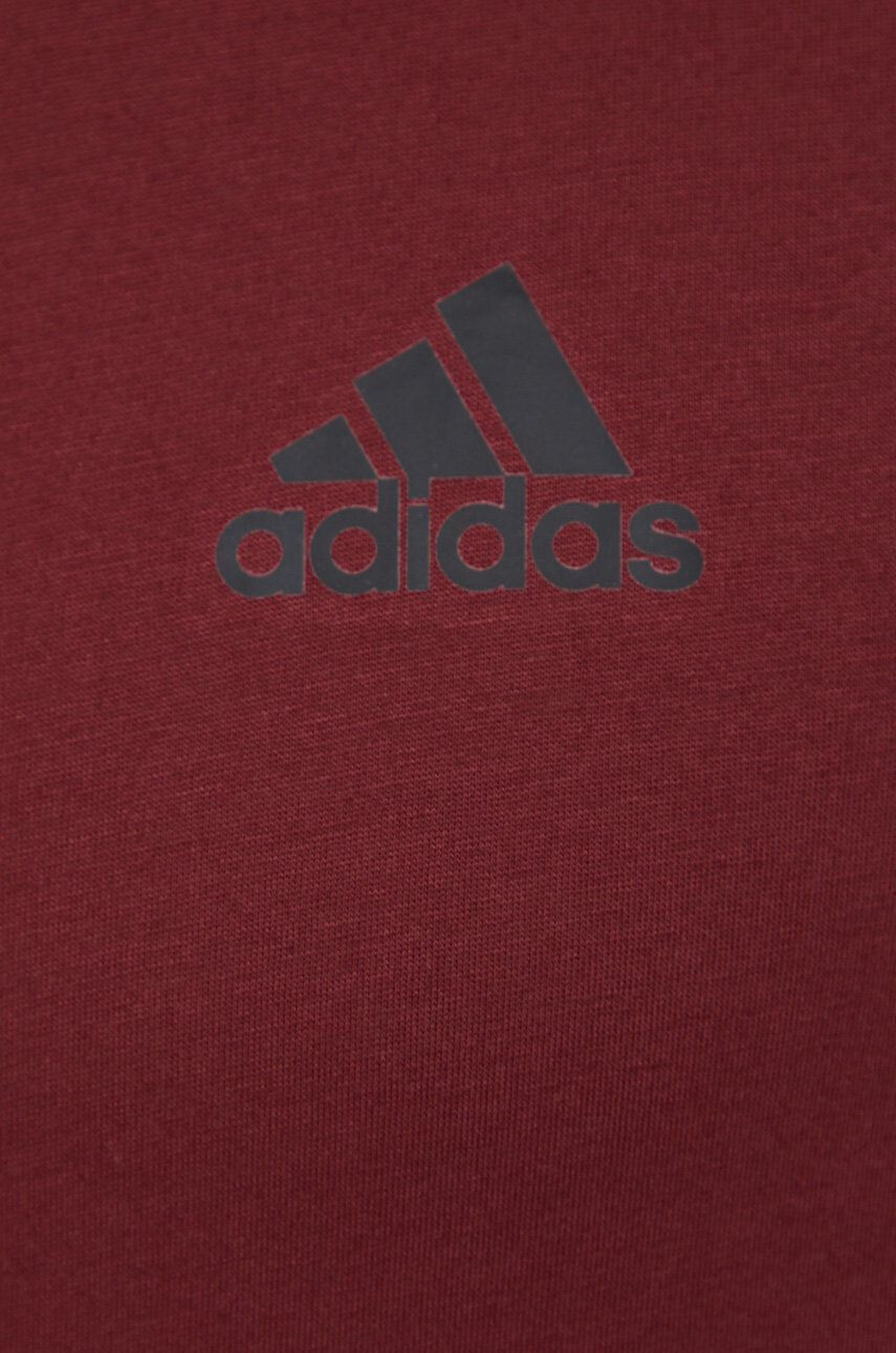 adidas Tréninkové tričko HD4114 fialová barva hladký - Pepit.cz