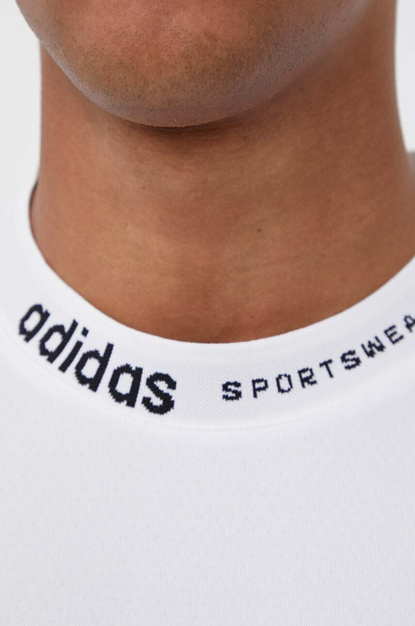 adidas Tričko bílá barva s aplikací - Pepit.cz