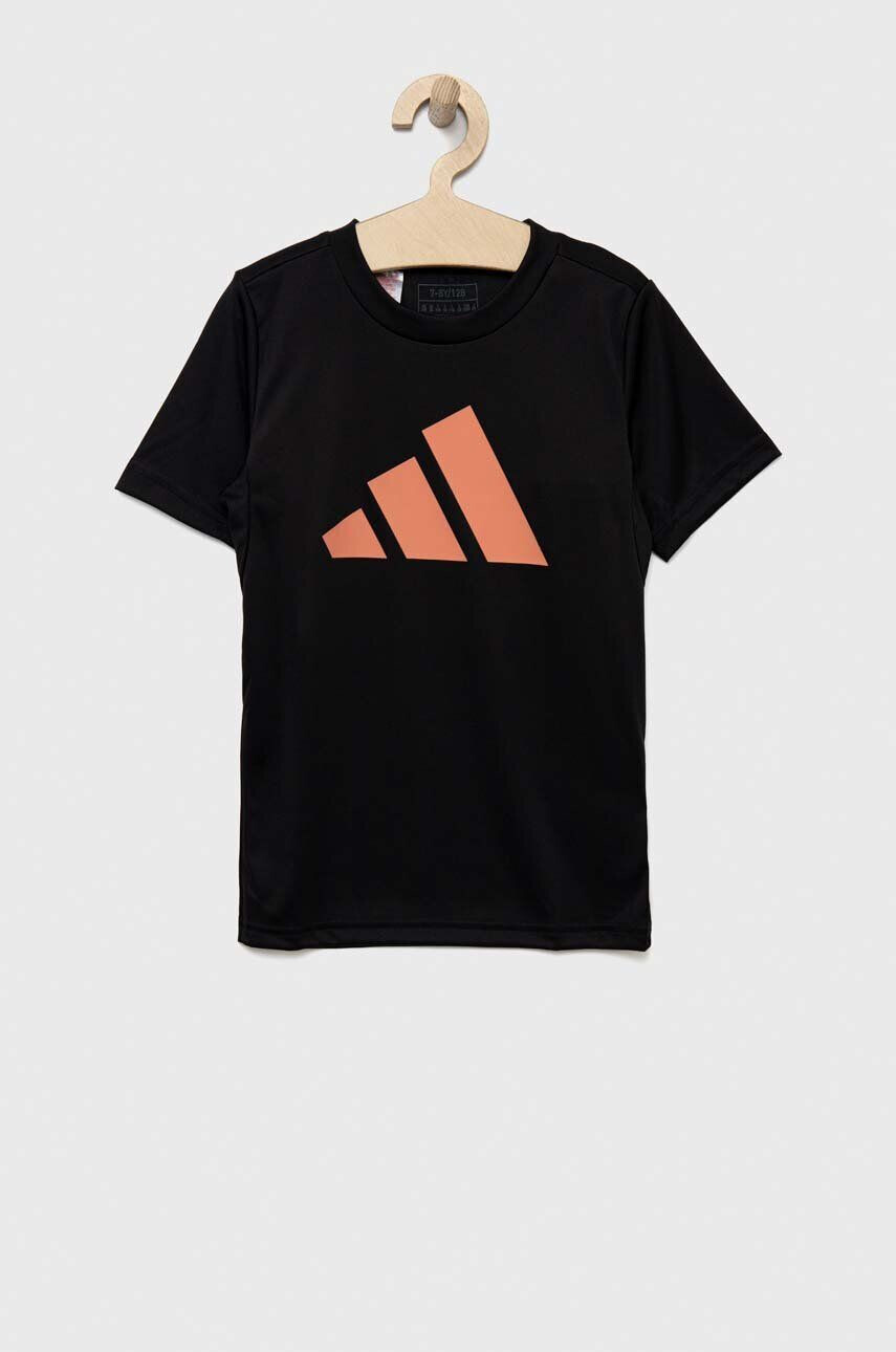 adidas Tričko U TR-ES LOGO černá barva s potiskem - Pepit.cz