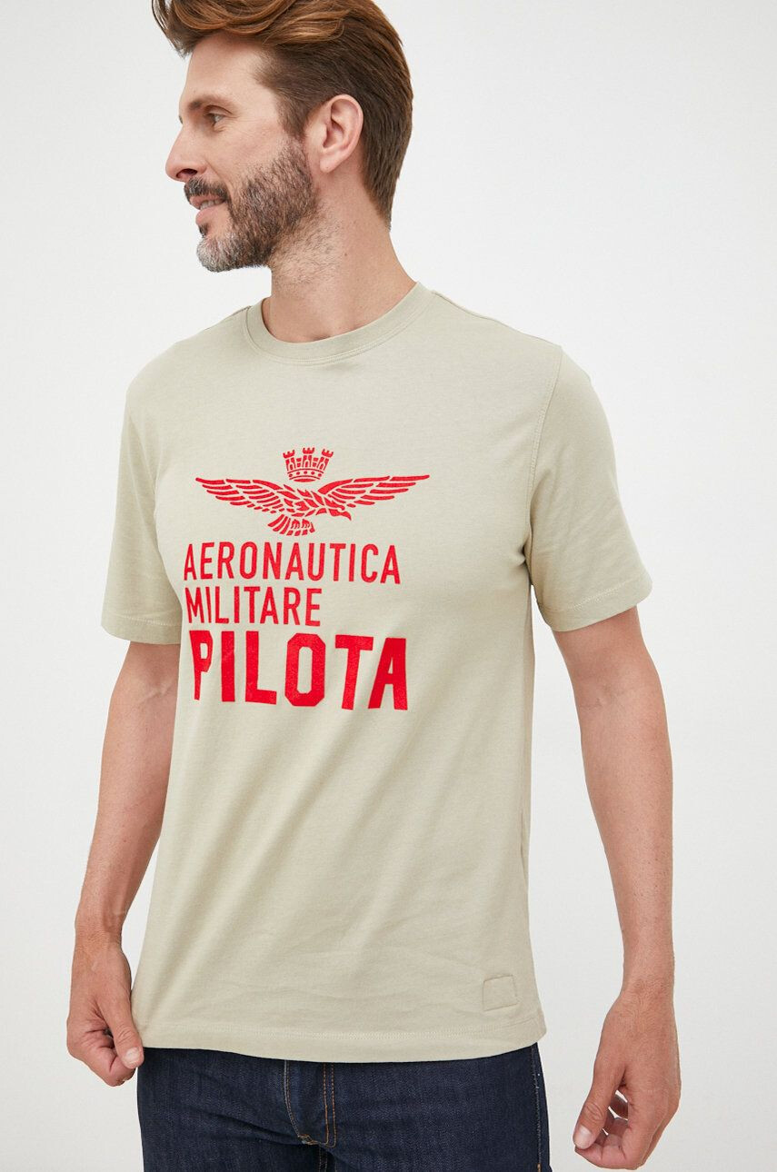 Aeronautica Militare Bavlněné tričko - Pepit.cz