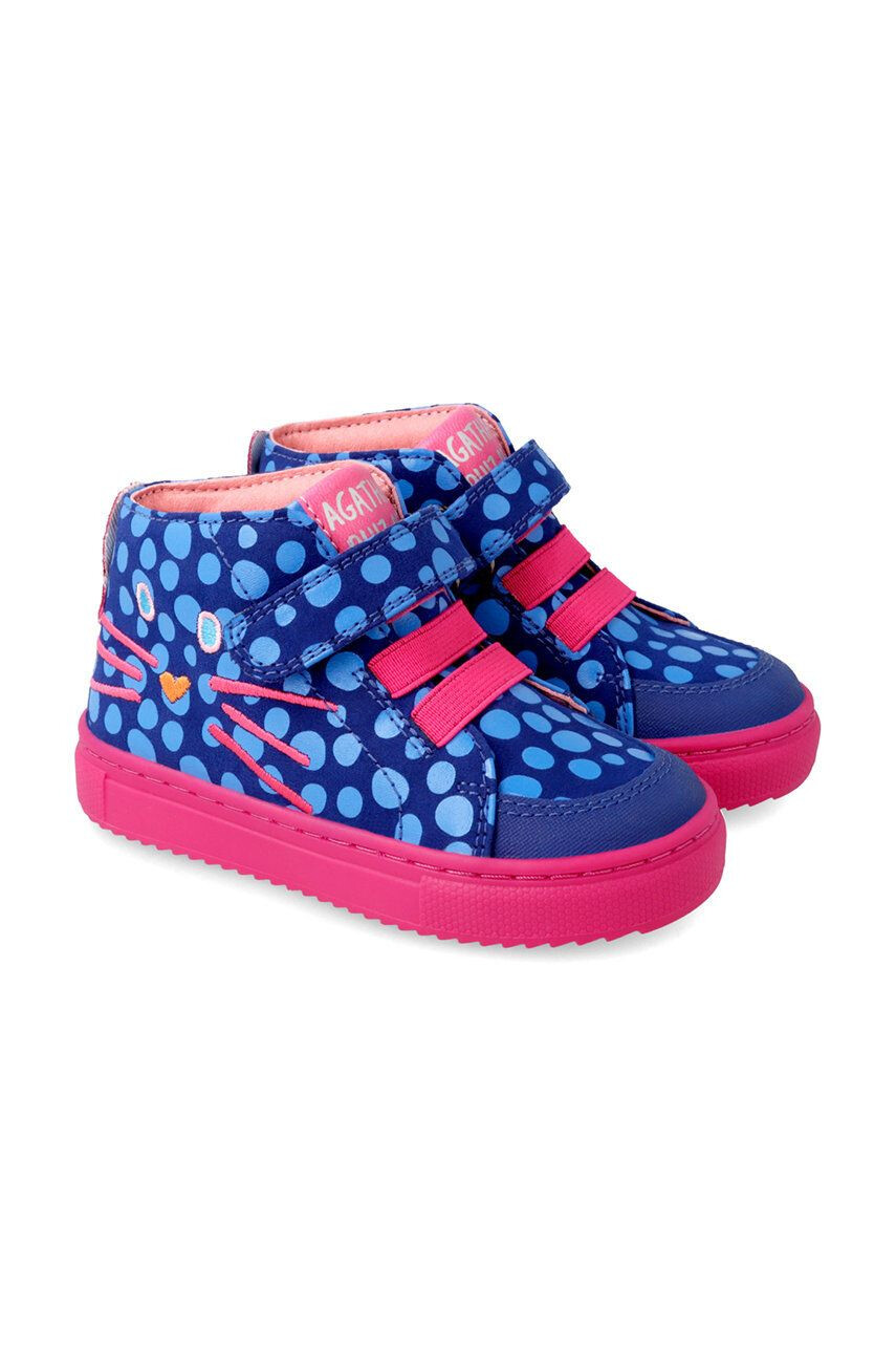 Agatha Ruiz de la Prada Dětské kožené sneakers boty - Pepit.cz