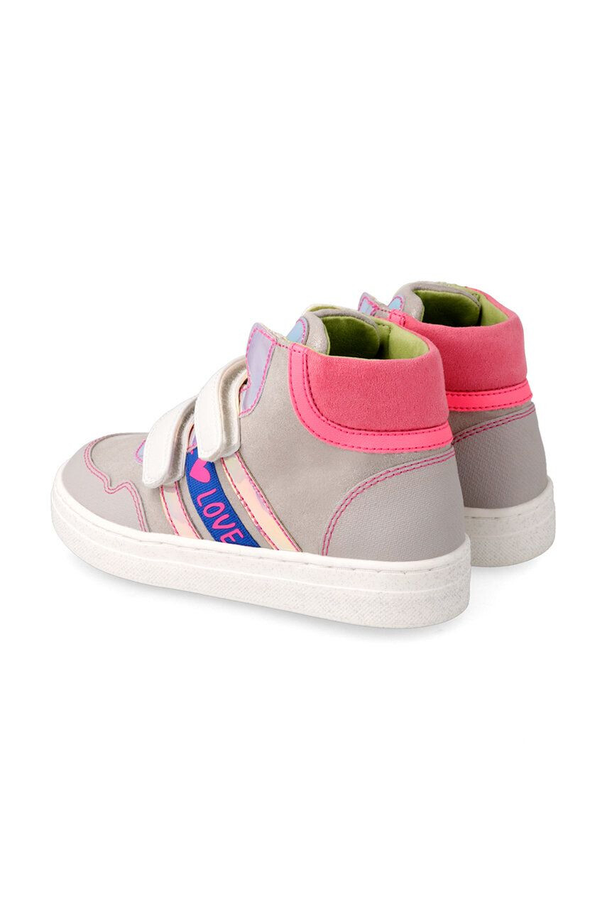 Agatha Ruiz de la Prada Dětské sneakers boty šedá barva - Pepit.cz